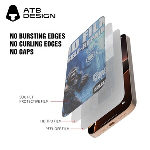 ATB 120*180mm HD Pelicula Laminas Micas De Hidrogel TPU Máquina De Corte Película De Hidrogel Transparente Hoja Protectora De Pantalla - Product Image 3