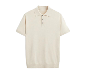 2024 Verano de lujo de algodón para <span class=keywords><strong>hombre</strong></span>, Camiseta de punto Polo <span class=keywords><strong>sin</strong></span> mangas corta, suéter de cuello redondo personalizado de gama alta - Product Image 3