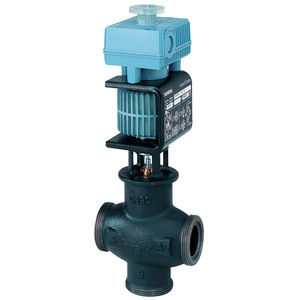 Vanne de régulation à solénoïde Siemens DN32 AC 230 V pour l'eau, pour la régulation de tension - Product Image 1