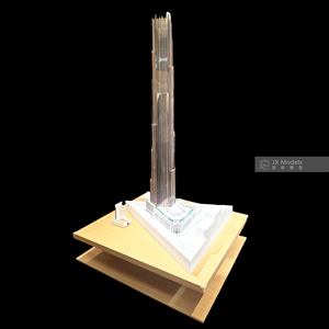 Maquette de gratte-ciel de bureau moderne personnalisée en plastique, matériaux de haute qualité, impression 3D, découpe laser, personnalisation complète sur mesure - Product Image 5