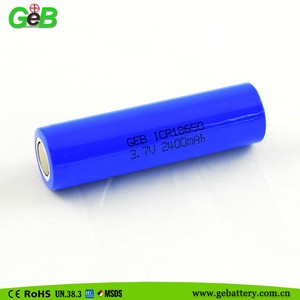 GEB de 18650 3,7 V 2400 mAh li-ion battery cell/best quality and 3,7 V 18650, 2400 mAh rechargeable li-ion battery, Bundles de s lithium battery - Product Image 3
