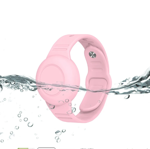 Apple子供用安全シリコンリストバンド抗ロストラッカー環境にやさしいデザイン子供の場所のためのカスタマイズ可能な色 - Product Image 2