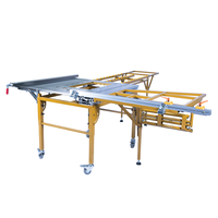 Machine à scier à bras oscillant de précision Juzhiyuan Carol Manufacture JT-9B, machine à scier horizontale pliable pour le travail du bois, scierie