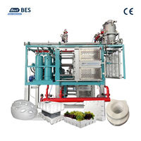 Máquina de moldeo de forma de cápsula de gofres EPS de alta configuración
