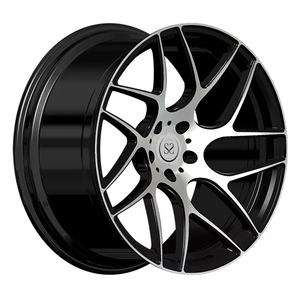 קלאסי שחור קעור עיצוב A356.2 אלומיניום M6 M5 רכב חישוקים 18 19 אינץ סגסוגת ליהוק גלגלים - Product Image 1