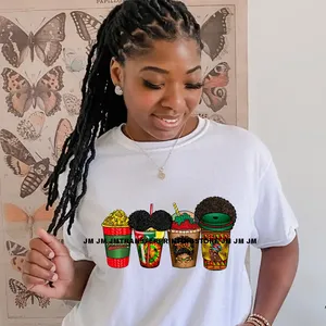 Transferts DTF thermocollants lavables pour Juneteenth, Mois de l'<span class=keywords><strong>Histoire</strong></span> des Noirs, Jour de la Liberté, Prêts à poser sur les sweats-shirts - Product Image 3