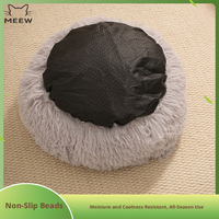 Muschelförmiges Halbgeschlossenes Warmes Waschbares Weiches Polycotton Katzenbett Winter Thermisches Haustiernest Schlafkissen für Katzen Klein