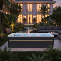 OCEAN FUTURE Piscine de nage à contre-courant, spa extérieur, spa à remous, piscine de nage