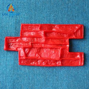 Fabricant de moules de timbres muraux en béton flexible en silicone pour béton - Product Image 2