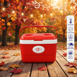 Glacière portable moderne SB TECH IB-11l de 21 L - Glacière multifonctionnelle pour l'extérieur, étanche, isolée, en PP, pour aliments et boissons - Product Image 1