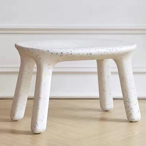 Kursi Meja Anak 2 Dudukan Bulat Plastik PE Modern Klasik Nordik Ramah Lingkungan Aman untuk Kamar Tidur KS KS21 Laris 2025 - Product Image 2