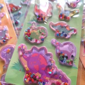 Pegatinas 3D de <span class=keywords><strong>Dinosaurios</strong></span> de Dibujos Animados para Niños, Calcomanías en Relieve, Decoración Adhesiva para Manualidades y Fundas de Teléfono - Product Image 3