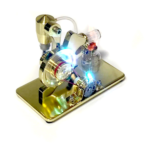 Chine <span class=keywords><strong>Mini</strong></span> basse température Cryo Air chaud <span class=keywords><strong>Stirling</strong></span> <span class=keywords><strong>moteur</strong></span> générateur <span class=keywords><strong>moteur</strong></span> Piston libre Science expérience modèle physique produit - Product Image 5