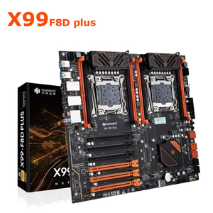 Nueva Placa Base South China X99 F8D PLUS LGA 2011-3 <span class=keywords><strong>Xeon</strong></span> X99, Intel Dual CPU <span class=keywords><strong>E5</strong></span> 2640 <span class=keywords><strong>2666</strong></span> 2670 2696 <span class=keywords><strong>V3</strong></span> V4 DDR4 RECC NVME NGFF - Product Image 1