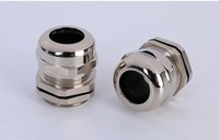 IP68 étanche étanchéité métal presse-étoupe joint en laiton OEM ODM connecteur métallique PG type nickelé laiton presse-étoupe