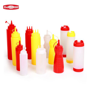 Foodservice เครื่องจ่ายซอสมะเขือเทศแบบสามหัวขวดซอสแบบบีบขวดซอสเกรดอาหารแพ็กเกจออกแบบได้ตามต้องการ - Product Image 4