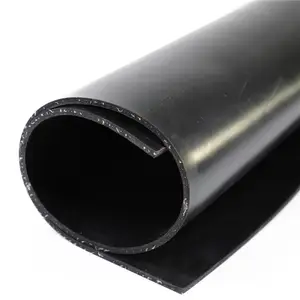 Black 1-2m Width Neoprene Rubber Sheet/roll/mat/plate/flooring With Reach Compliant