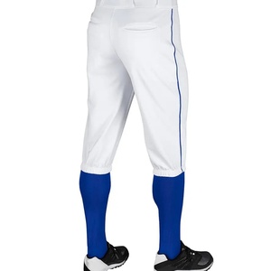 Men Youth Striped Black Custom <b>Baseball</b> Pants - Product Image 6