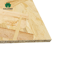 Panneaux OSB écologiques en gros de Chine, panneaux OSB2 de qualité ENF E0, 9 mm, 10 mm, 12 mm, 18 mm, panneaux SIP OSB3 pour la construction