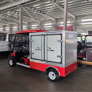 Voiture électrique pratique pour le golf avec conteneur de chargement pour la livraison dans les villas et sur les campus - Product Image 1