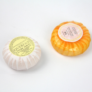 Bio Organic Mini Round Hotel Jabón Marca Personalizar Gotel Jabón de manos en el Hotel - Product Image 3