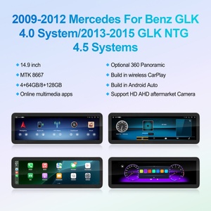 Lecteur DVD de voiture Navihua Android Auto Carplay sans fil pour Mercedes-Benz 2009-2012 GLK 4.0/2013-2015 GLK Système NTG 4.5 - Product Image 4