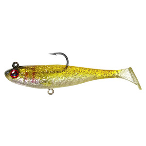 Leurre souple coulant réaliste de 9 cm et 12,5 g avec queue de pagaie, noyau en plomb, pour la pêche en toutes profondeurs, vente en gros avec étui en <span class=keywords><strong>plastique</strong></span> - Product Image 6