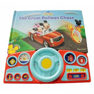 Set di Simulazione di Guida con Volante OEM per Bambini, Gioco di Ruolo con <span class=keywords><strong>Libro</strong></span> Sonoro Pre-registrato - Product Image 2