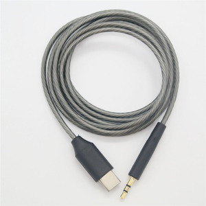 Ajustement pour <span class=keywords><strong>Bose</strong></span> casque câble <span class=keywords><strong>QC25</strong></span> OE2 QC35 écouteurs câbles type c à 2.5MM - Product Image 2