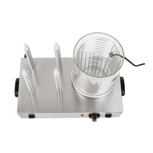 Nouvelle conception fiable de gril à saucisses, gril à hot-dogs commercial, gril à hot-dogs électrique avec <span class=keywords><strong>chauffe</strong></span>-pain - Product Image 4