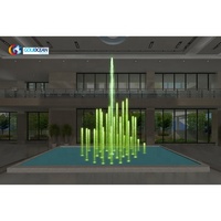Air Mancur Dekoratif Dalam atau Luar Ruangan dengan Musik dan Air Menari untuk Rumah, Taman, Kebun, Mal, Hotel