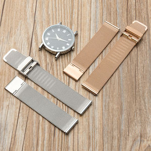 Bracelet de montre en métal Milan Luxury en acier inoxydable 06 Line, respirant, 22 mm, compatible avec Apple Watch, <span class=keywords><strong>Samsung</strong></span> <span class=keywords><strong>Watch3</strong></span>, Huawei Gt3 Smart - Product Image 2