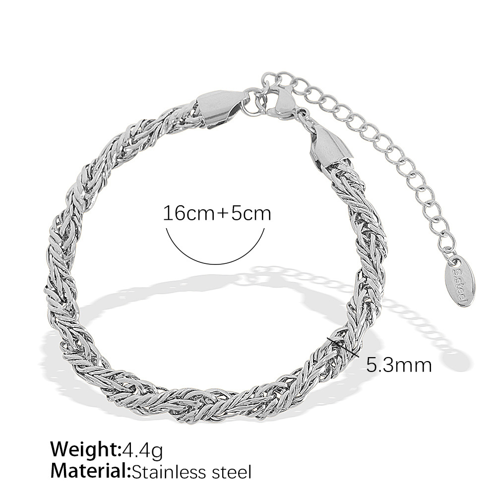 สร้อยข้อมือเงิน SL28