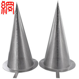 Filtres temporaires coniques de <span class=keywords><strong>grande</strong></span> capacité et filtres à chapeau de sorcière - Product Image 4