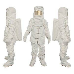 Heavy Duty 1000℃ Fire Entry Suit Fire Resistant <strong>Coverall</strong> Flame Retardant Fireman Suit for High Temperature Environment Work - Product Image 3