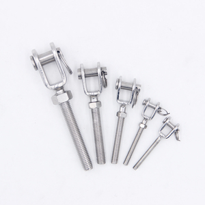 Phụ kiện dây cáp bằng thép không gỉ SS316/304, đầu nối dạng đinh tán, phụ kiện giàn giáo, phụ kiện dây cáp, phụ kiện giàn giáo, vít giàn giáo, màu đen - Product Image 5