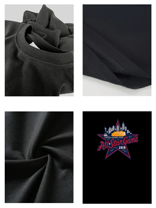 T-shirt respirant 100 % coton pour homme, motif Statue de la Liberté, skyline de New York, design AllStar Game 2019, impression numérique, mode urbaine - Product Image 2