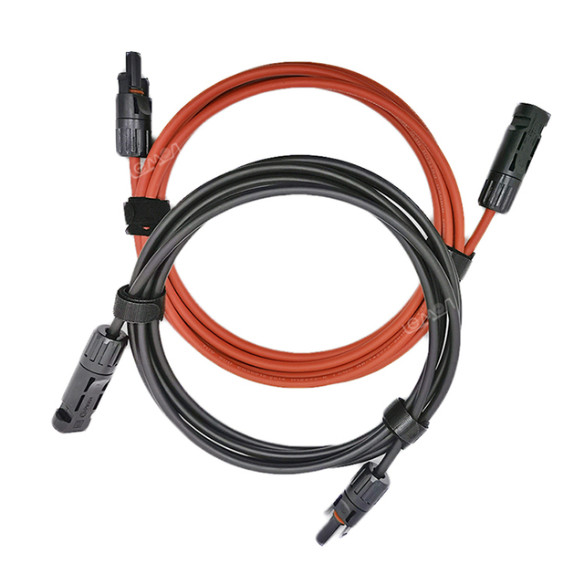 Solar Panel Cable Male to Female Connector Extension Cable 4mm2 6mm2 DC Power PV Solar Cable PV Panel Connectors