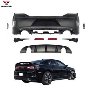 Fabrication pour <span class=keywords><strong>Dodge</strong></span> <span class=keywords><strong>Charger</strong></span> 08-14 SRT Kit de carrosserie complet avec calandre de pare-chocs avant et arrière Articles en état neuf- - Product Image 2