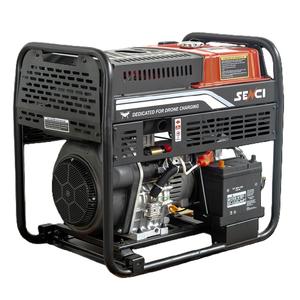 센시 디젤 발전기 10kw 9.5kw 휴대용 발전기 230V 220V 단일 3 상 오픈 프레임 발전기 - Product Image 6