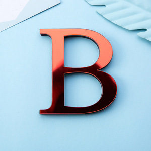 Lettres anglaises 3D, autocollant Mural combiné en mousse acrylique et EVA, autocollant Mural pour <span class=keywords><strong>porte</strong></span>, chambre à coucher, affiche d'alphabet, peler et coller, Art Mural - Product Image 1