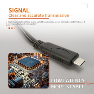 Câble USB-C vers RJ45 et USB-C plaqué or, adaptateur Ethernet Gigabit 1000 Mbps avec charge PD 100 W, certifié UL, qualité industrielle - Product Image 3