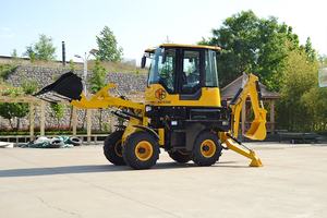 Equipo de Construcción para Excavación y Carga, Retroexcavadora Hidráulica con Cucharón Frontal y Brazo Excavador Trasero, Retroexcavadora 388 - Product Image 4