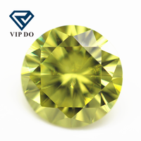 Wuzhou gemmes vente en gros 0.8mm-20mm forme ronde diamant taille olive cubique zircone en vrac pierres précieuses synthétiques coupe ronde CZ pierres