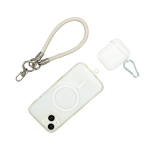 Sangle de suspension en cuir PU haut de gamme, sangle de poignet personnalisée avec logo, support court pour téléphone portable, sangle en cuir, vente en gros - Product Image 5