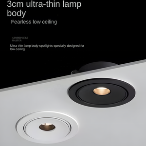 Luz LED Ajustable Shingel 120 Ángulo de Haz Antideslumbrante 3W 5W 7W Foco Blanco/Negro Cuerpo de Aluminio IP33 Ra90 Hoteles - Product Image 6