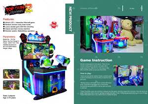 Emocionante Máquina de Videojuegos Arcade para Niños, Operada con Monedas, para 2 Jugadores, Pantalla LCD de 42 Pulgadas, Juego de Disparos, para Interiores, con Caja de Madera, con Tickets de Ganancia - Product Image 5