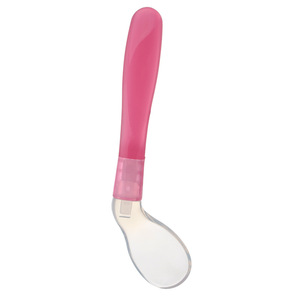 Cuchara de silicona curvada para bebés Atibei, vajilla infantil con <span class=keywords><strong>flujo</strong></span> <span class=keywords><strong>medio</strong></span> para niños de 2 a 4+ años - Product Image 6