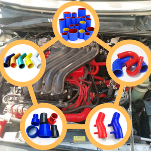 Fabricant de tuyaux en caoutchouc et <span class=keywords><strong>silicone</strong></span> à coude à 90 degrés sur mesure OEM, renforcé 4 plis pour radiateur automobile, refroidisseur intermédiaire, admission de turbo - Product Image 3