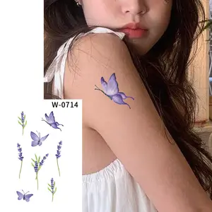 Wholesale Customized Removable Body Decorative Art Temporary Tattoos Stickers for Girls